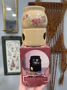 Vintage 1980s Cottage Core Potpourri/Simmer Pot